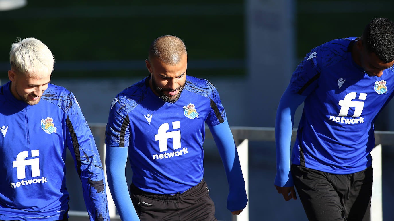 Fotos: Las imágenes del entrenamiento de la Real Sociedad