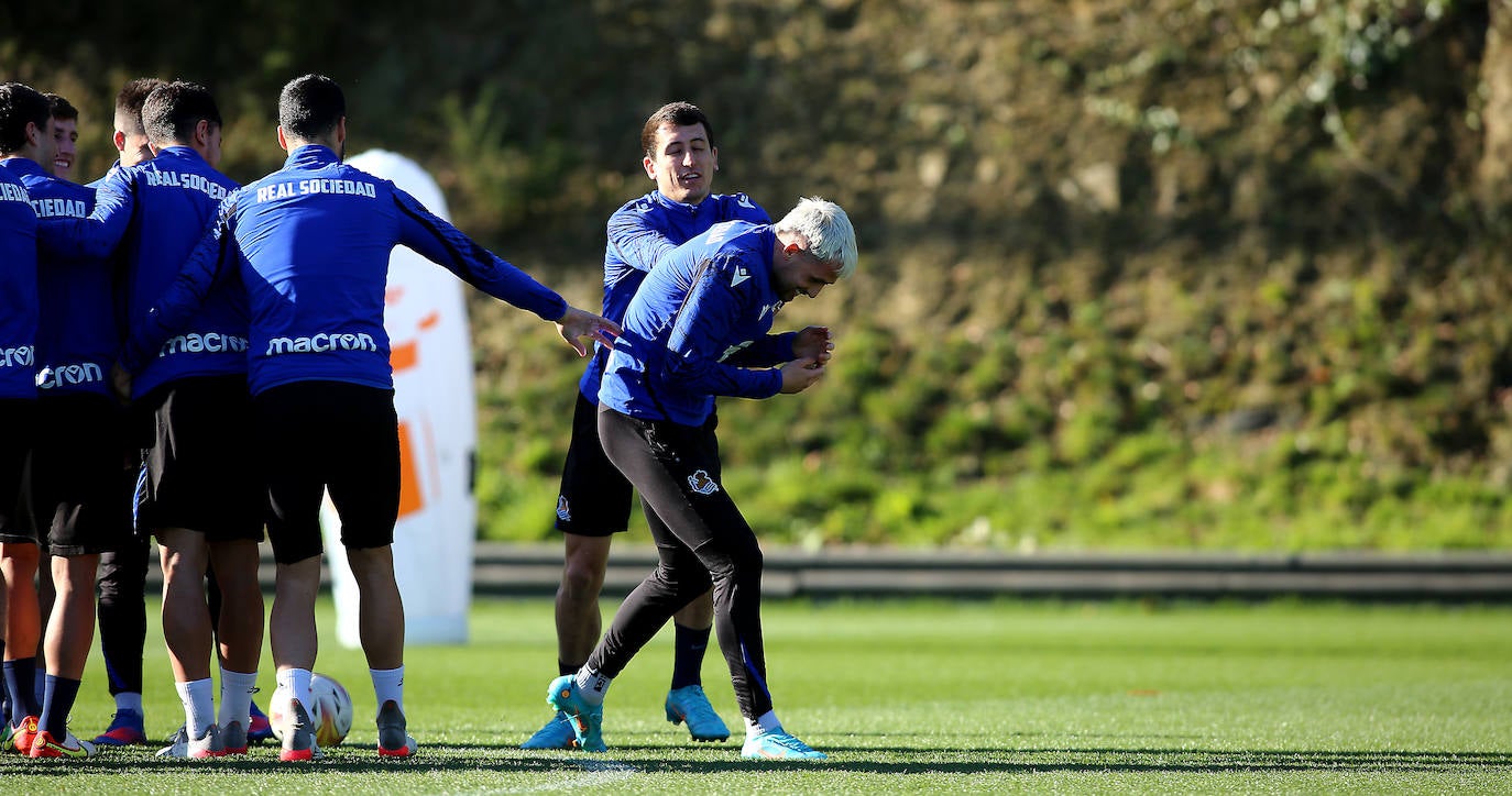 Fotos: Las imágenes del entrenamiento de la Real Sociedad