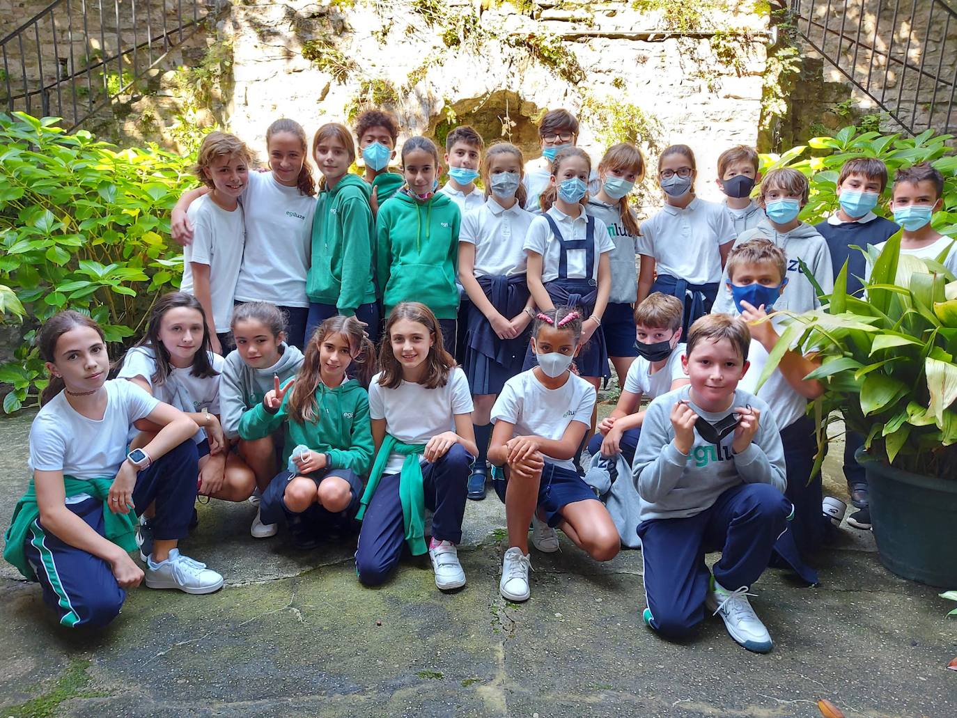 Los estudiantes de Sexto de Educación Primaria.