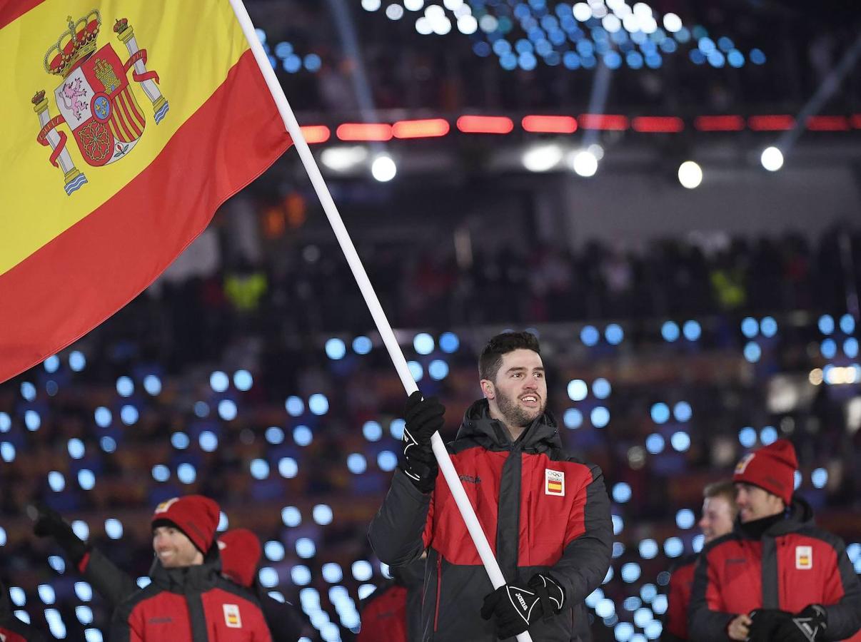 Lucas Eguibar fue el abanderado del equipo español en los Juegos Olímpicos de Pyeongchang 2018