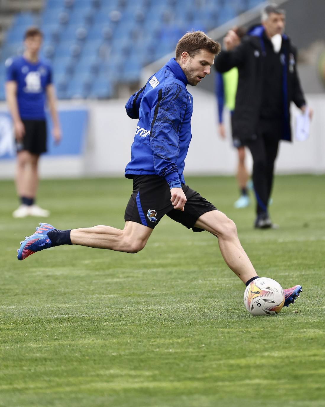 Fotos: La Real entrena en Zubieta pensando en el Granada