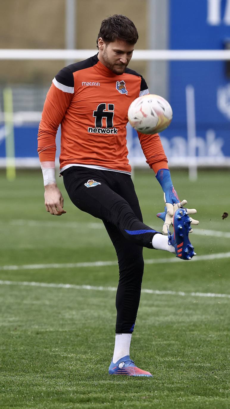 Fotos: La Real entrena en Zubieta pensando en el Granada