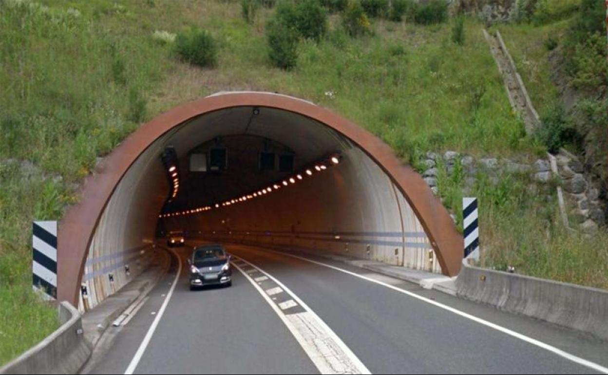 Las obras en el túnel de Olandixo obligarán a cortar el tráfico en la GI-2620 la próxima semana
