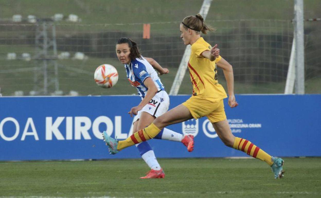 Amaiur Sarriegi será una de las bazas ofensivas de la Real Sociedad ante el Levante.