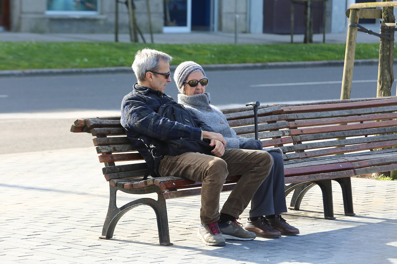 Fotos: Viento sur y temperaturas en ascenso