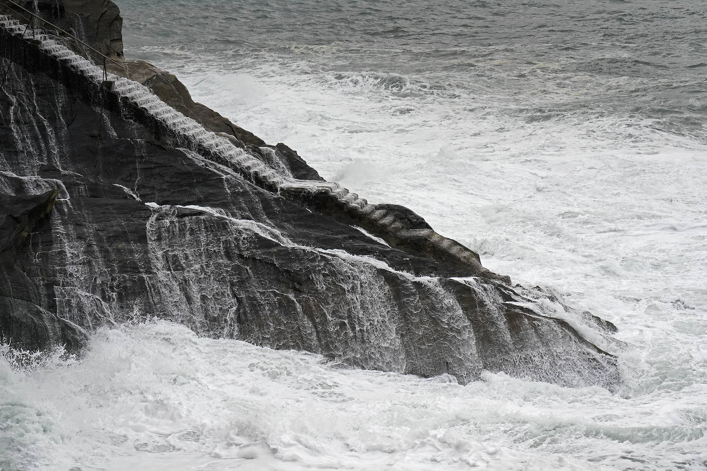 Fotos: Aviso amarillo por olas