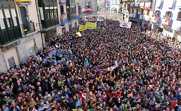 Carnaval de Tolosa: mascarilla obligatoria en el txupinazo y la Diana
