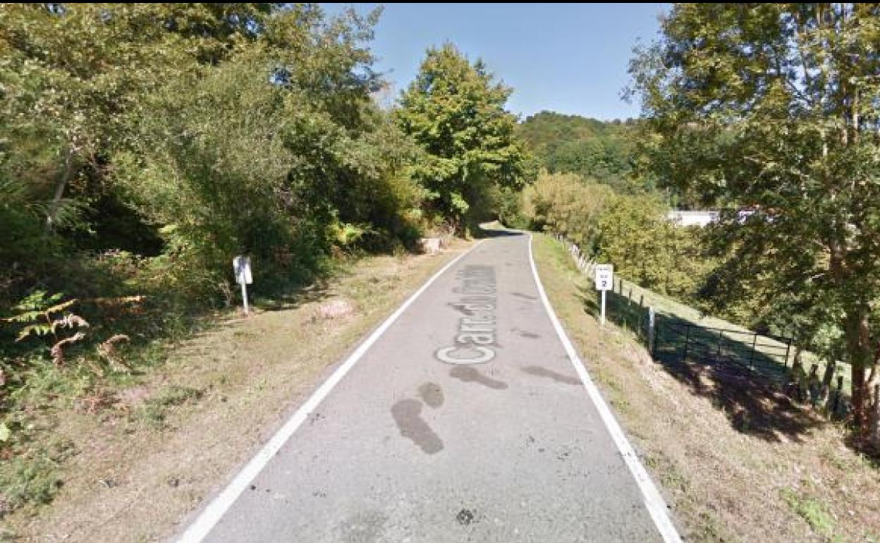 La carretera en la que se ha producido el accidente.