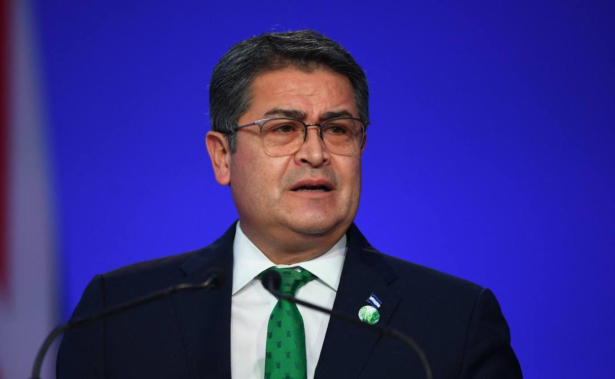 Juan Orlando Hernández, expresidente de Honduras.