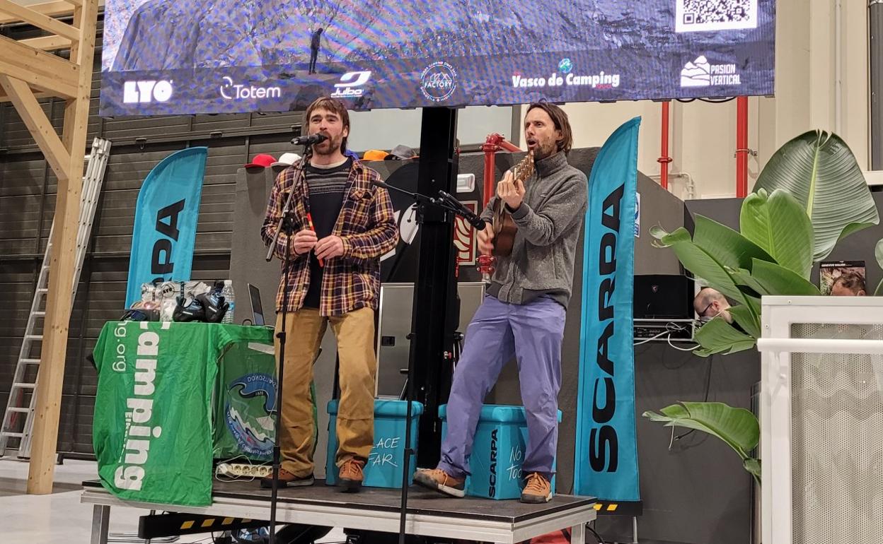 Sean y Nico embaucaron a un público entregado. 