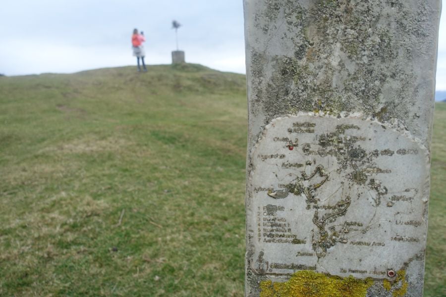 Bajo el manto blanco que ha cubierto esta semana el macizo de Aizkorri se encuentra, Zumarraga y los pueblos que se encuentran en el valle de Urola. 