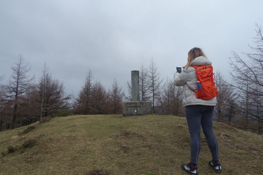 Bajo el manto blanco que ha cubierto esta semana el macizo de Aizkorri se encuentra, Zumarraga y los pueblos que se encuentran en el valle de Urola. 