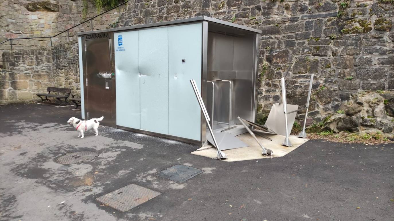 Fotos: Destrozos en Urgull