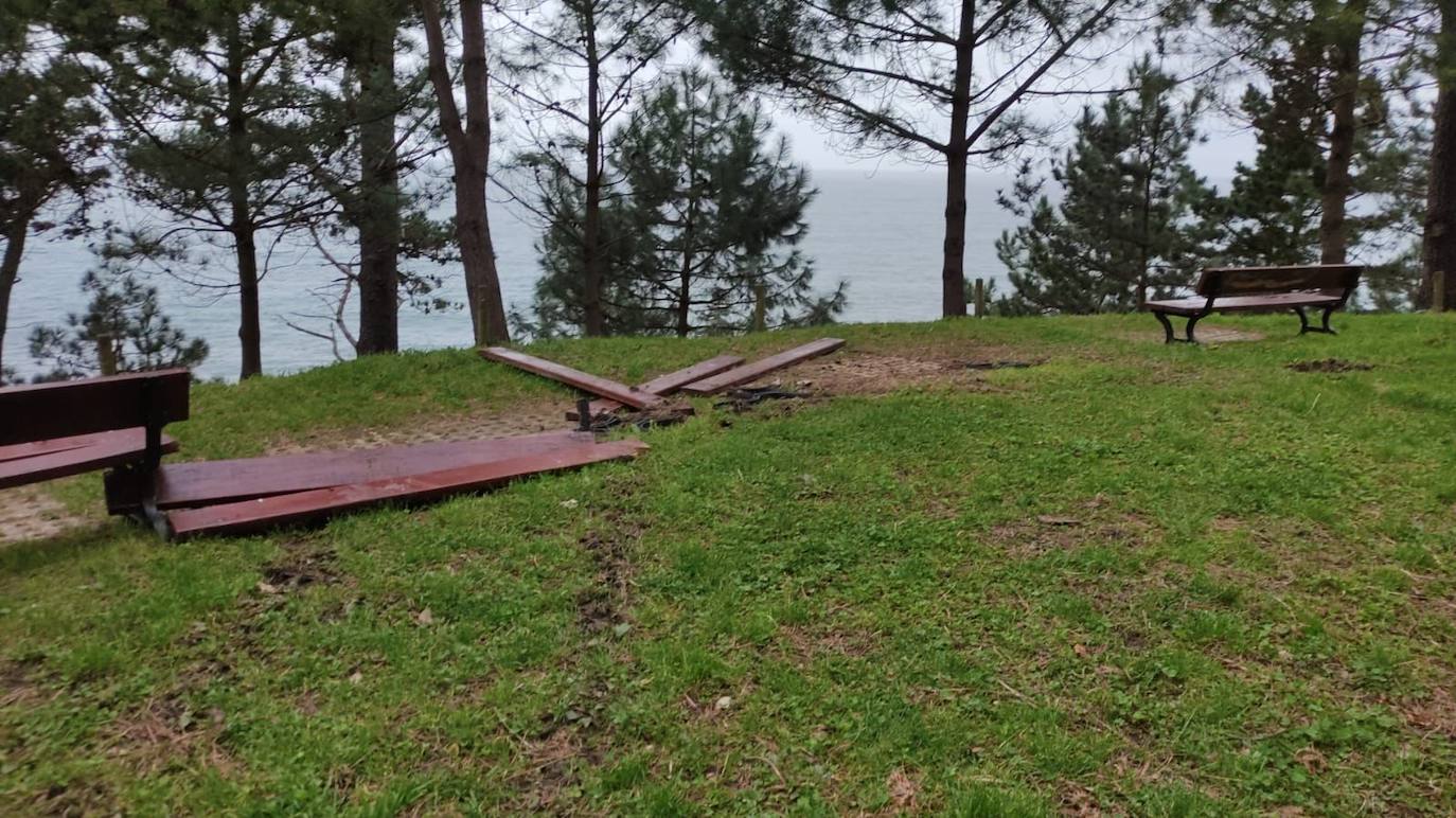 Fotos: Destrozos en Urgull