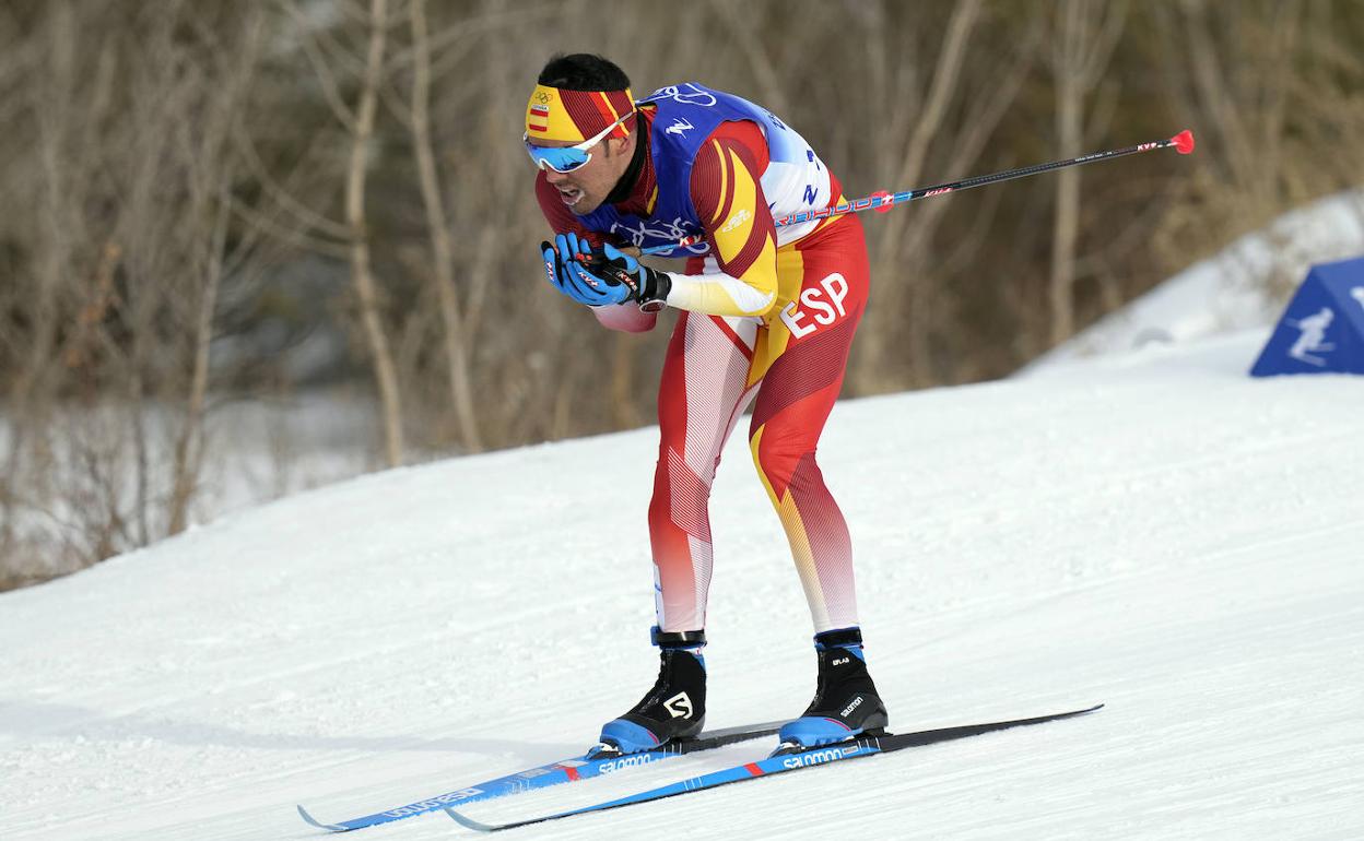 Imanol Rojo, en el transcurso de una prueba en estos Juegos Olímpicos. 