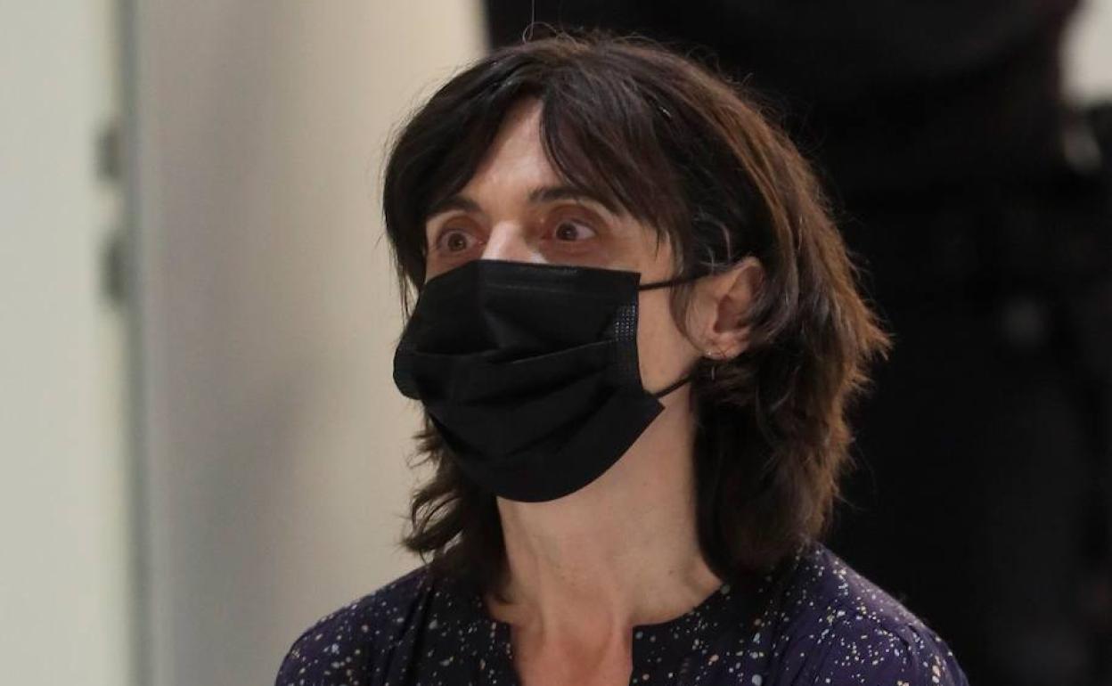Iratxe Sorzabal, durante el juicio celebrado en la Audiencia Nacional. 