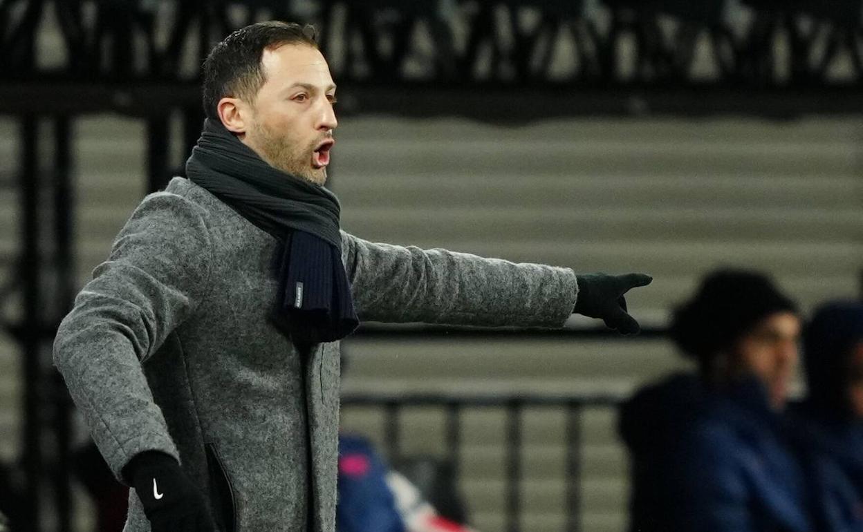 Real Sociedad-RB Leipzig: Domenico Tedesco: «La Real Sociedad va a jugar de otra manera en casa»