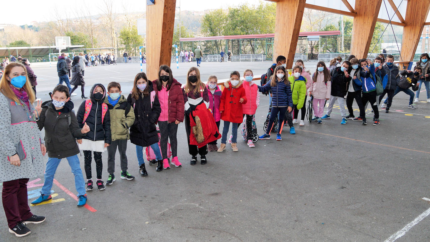 Los niños de 3º de Primaria.