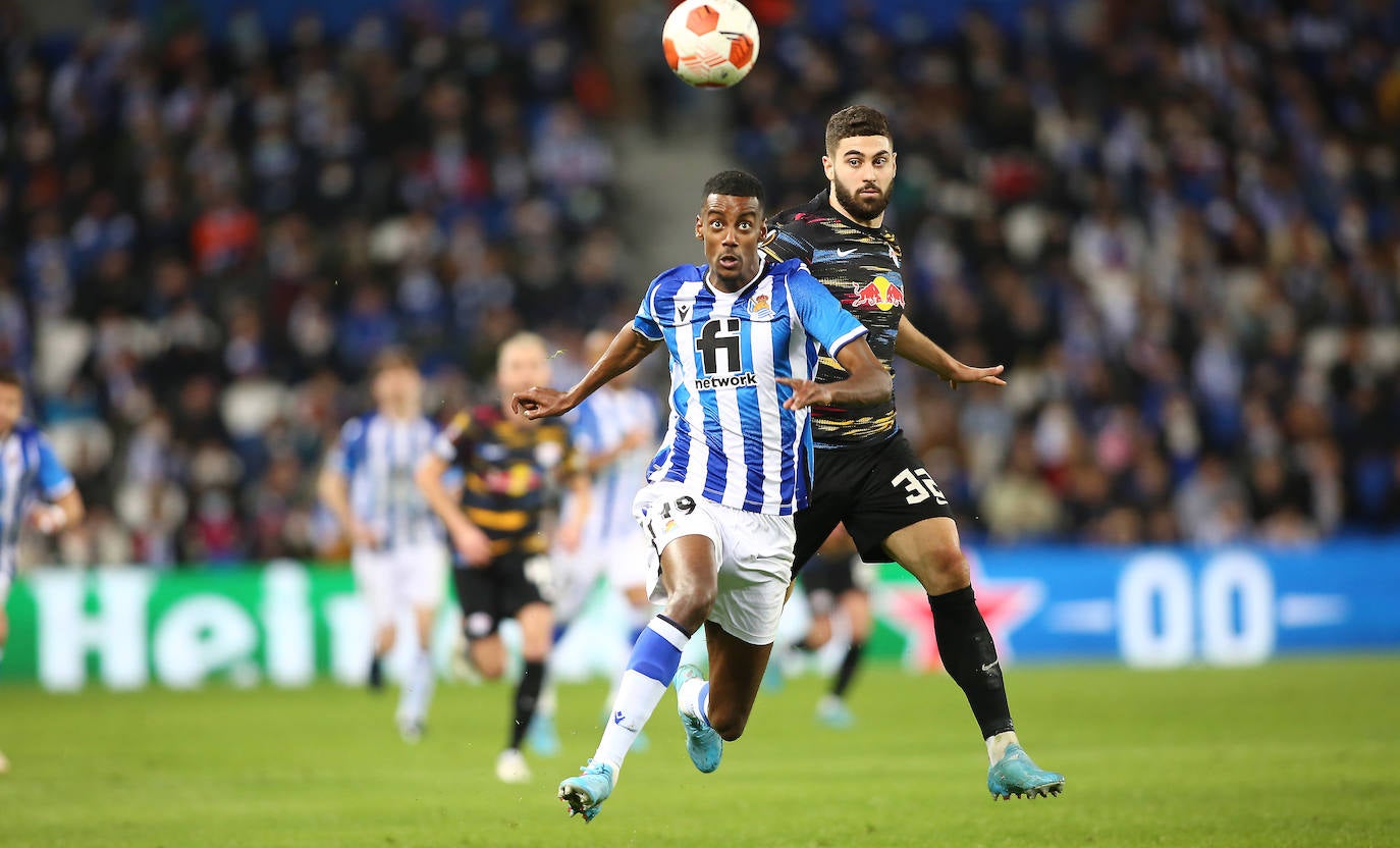 Fotos: Las imágenes del partido entre la Real Sociedad y el RB Leipzig