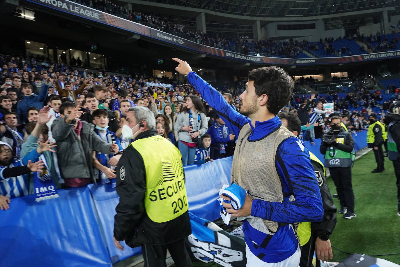 Fotos: Las imágenes del partido entre la Real Sociedad y el RB Leipzig