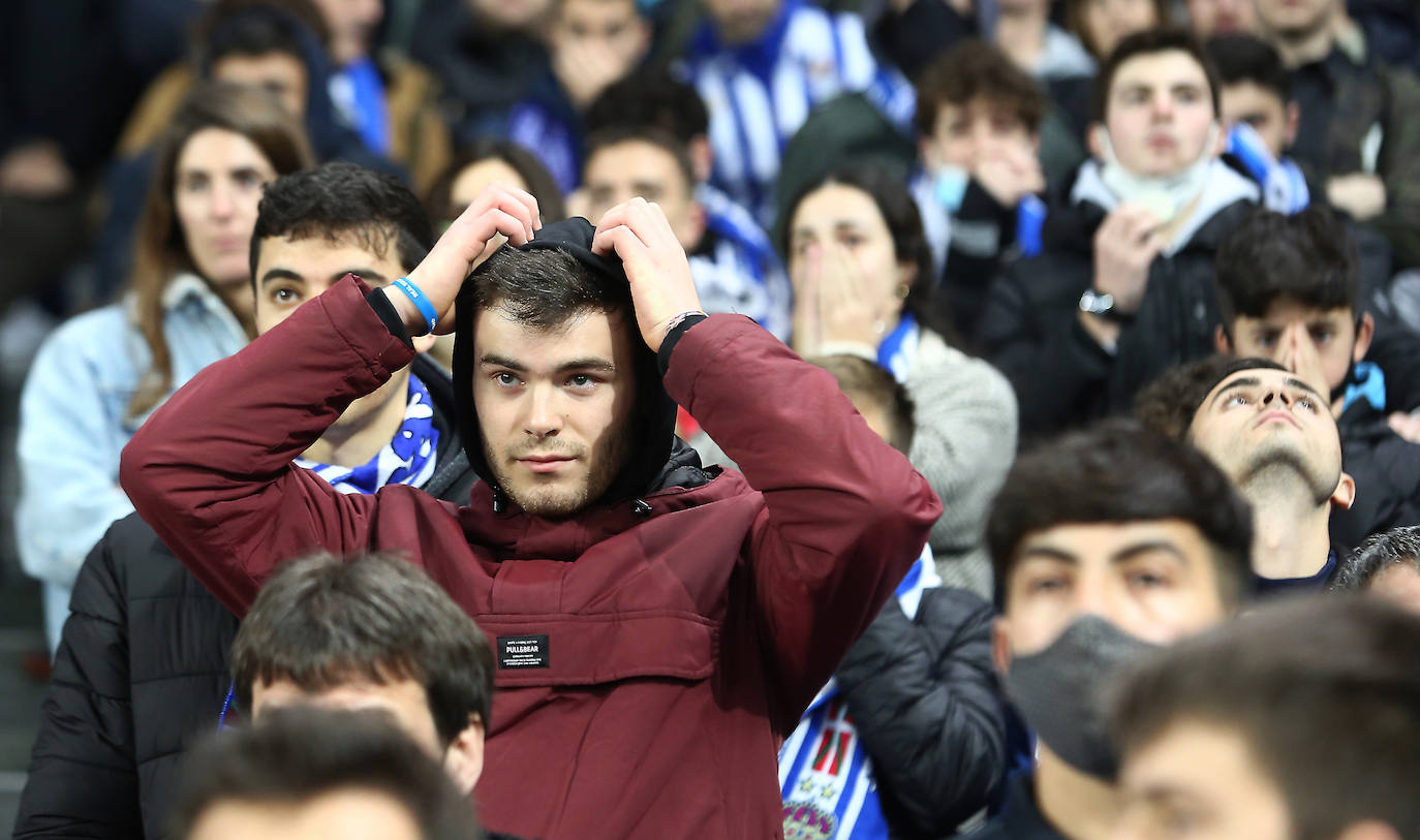 Fotos: Las imágenes del partido entre la Real Sociedad y el RB Leipzig