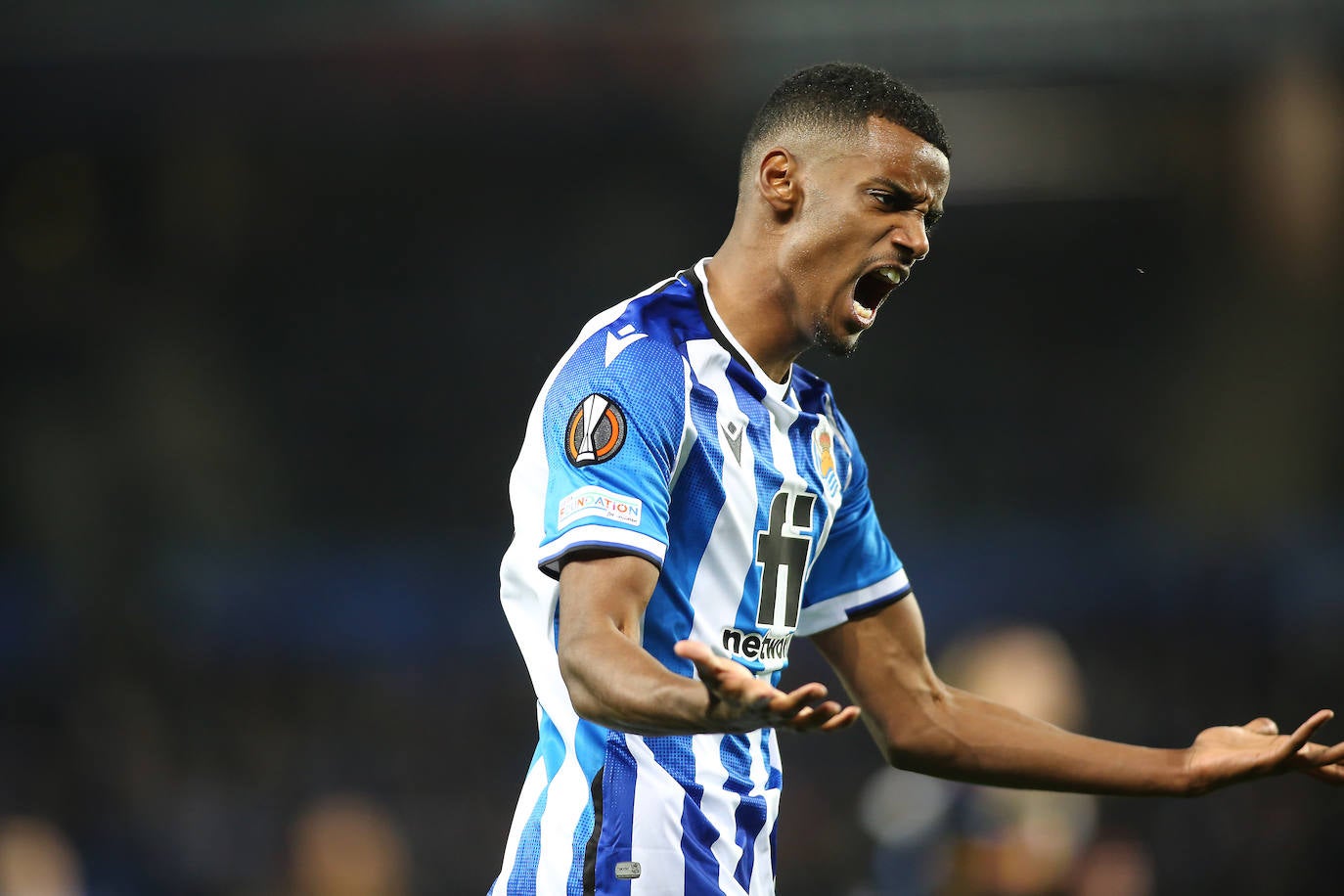 Fotos: Las imágenes del partido entre la Real Sociedad y el RB Leipzig