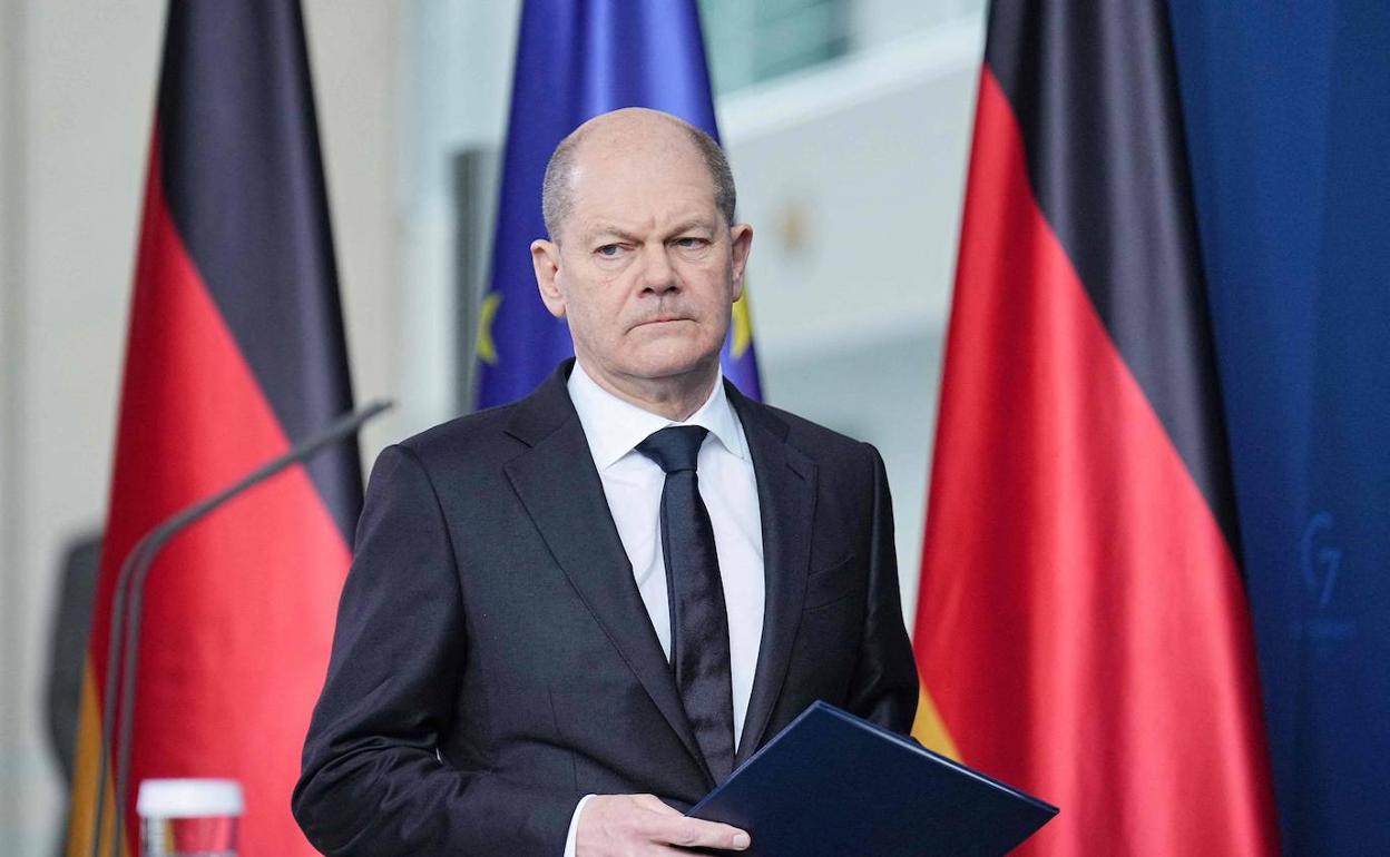 El presidente alemán, Olaf Scholz. 