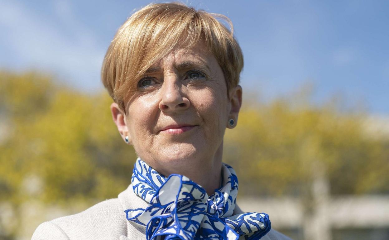 Arantxa Tapia, consejera vasca de Desarrollo Económico, Sostenibilidad y Medio Ambiente. 