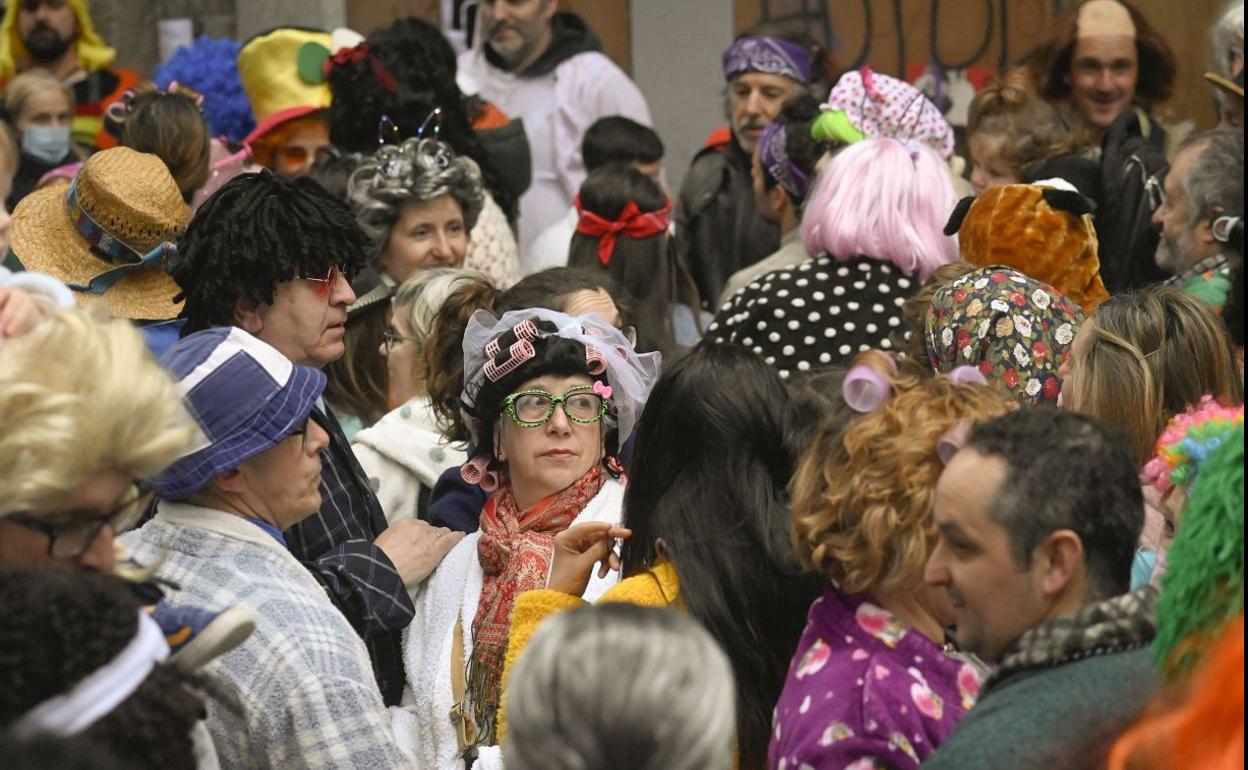 Domingo de Carnaval en Tolosa.