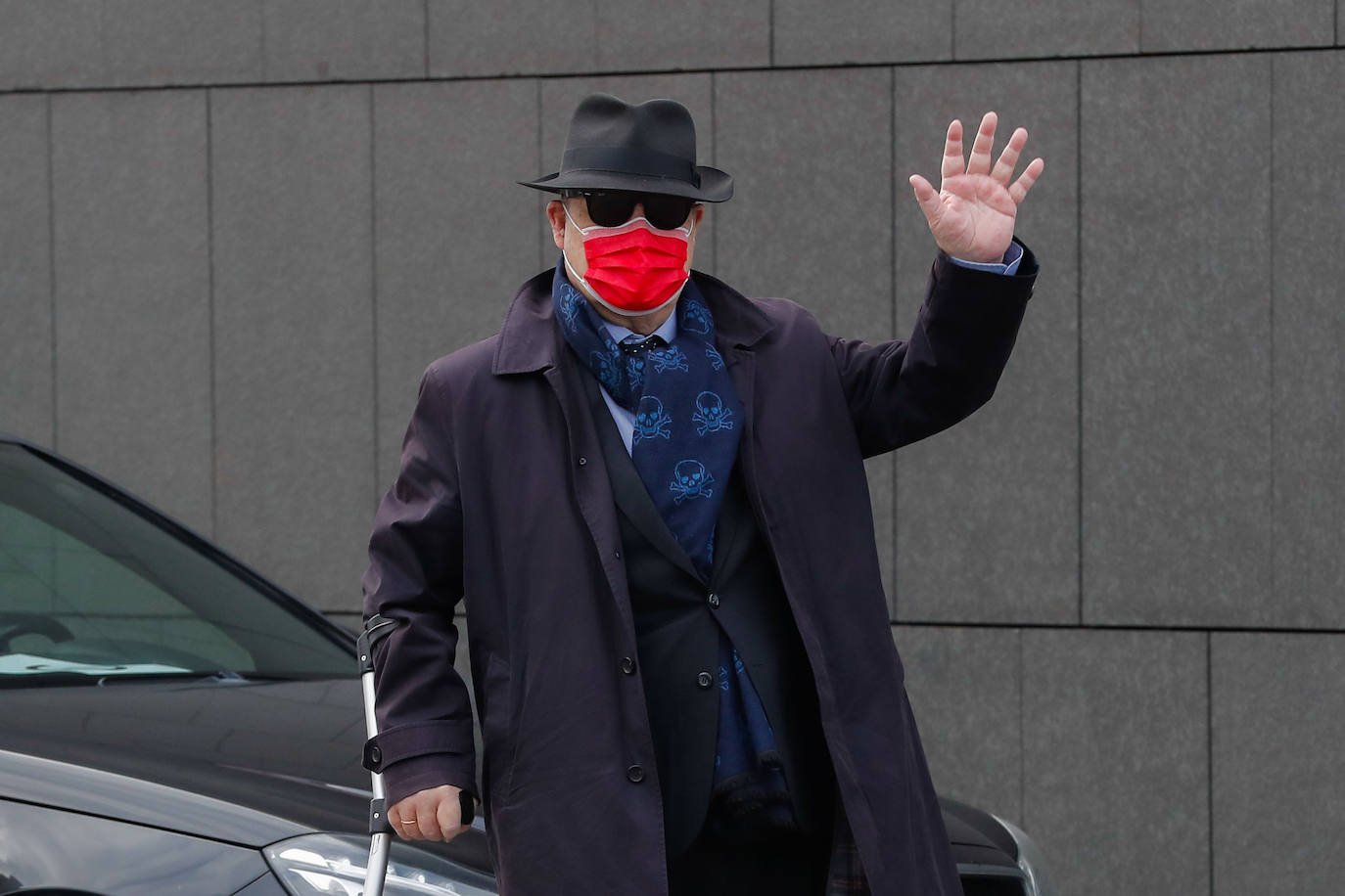 Fotos: Las imágenes de la entrega de las Medallas de Oro en las Bellas Artes 2020 en Pamplona