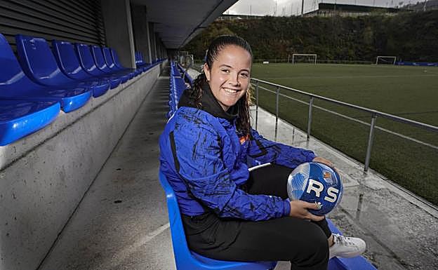 Nerea Eizagirre, en Zubieta,.