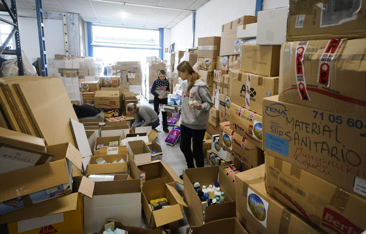 Fotos: Gipuzkoa se vuelca con Ucrania