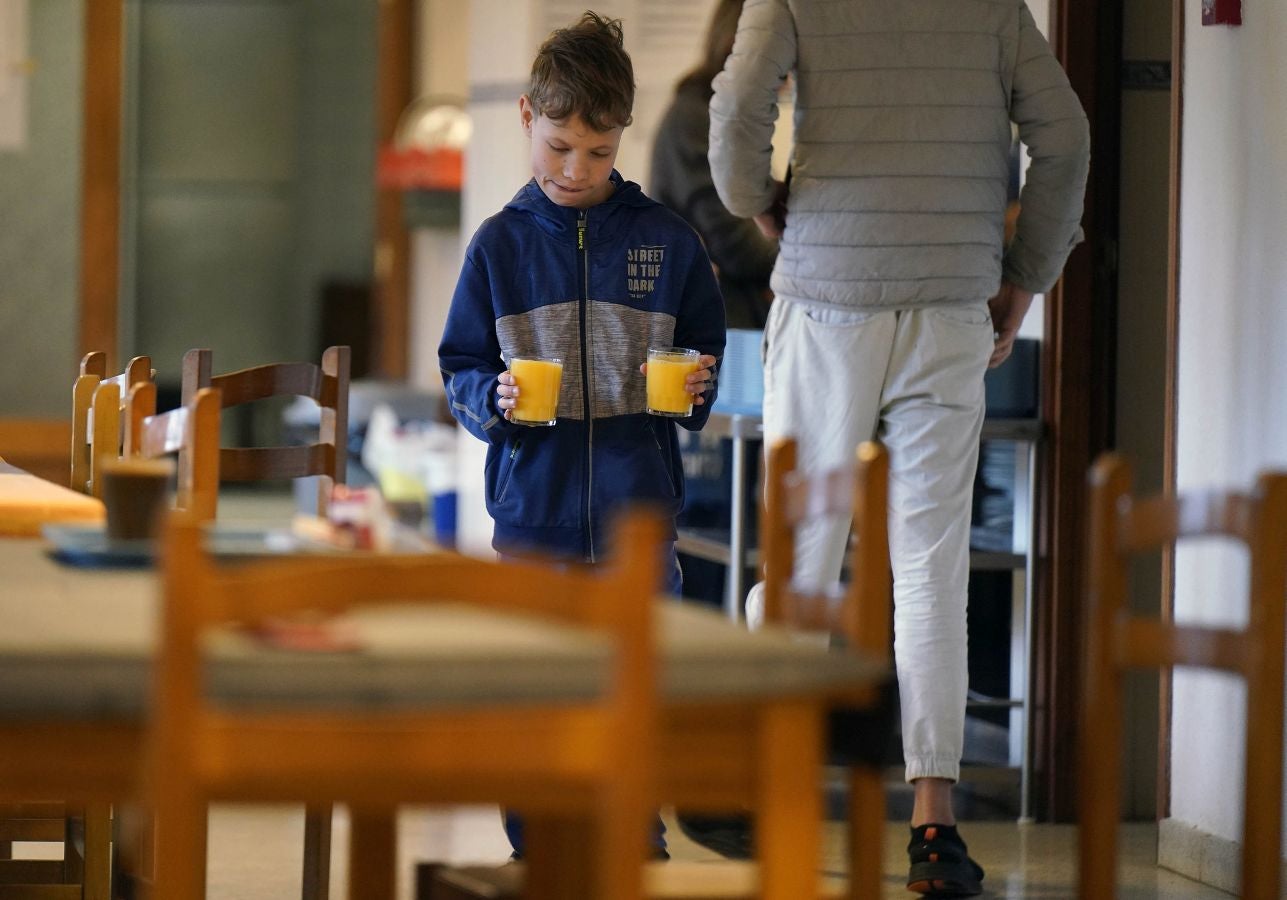 Fotos: Ya son 17 los refugiados de Ucrania acogidos en Oñati