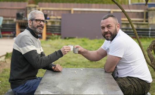 Josu Urdanpilleta y Daniel Christian Jercam.