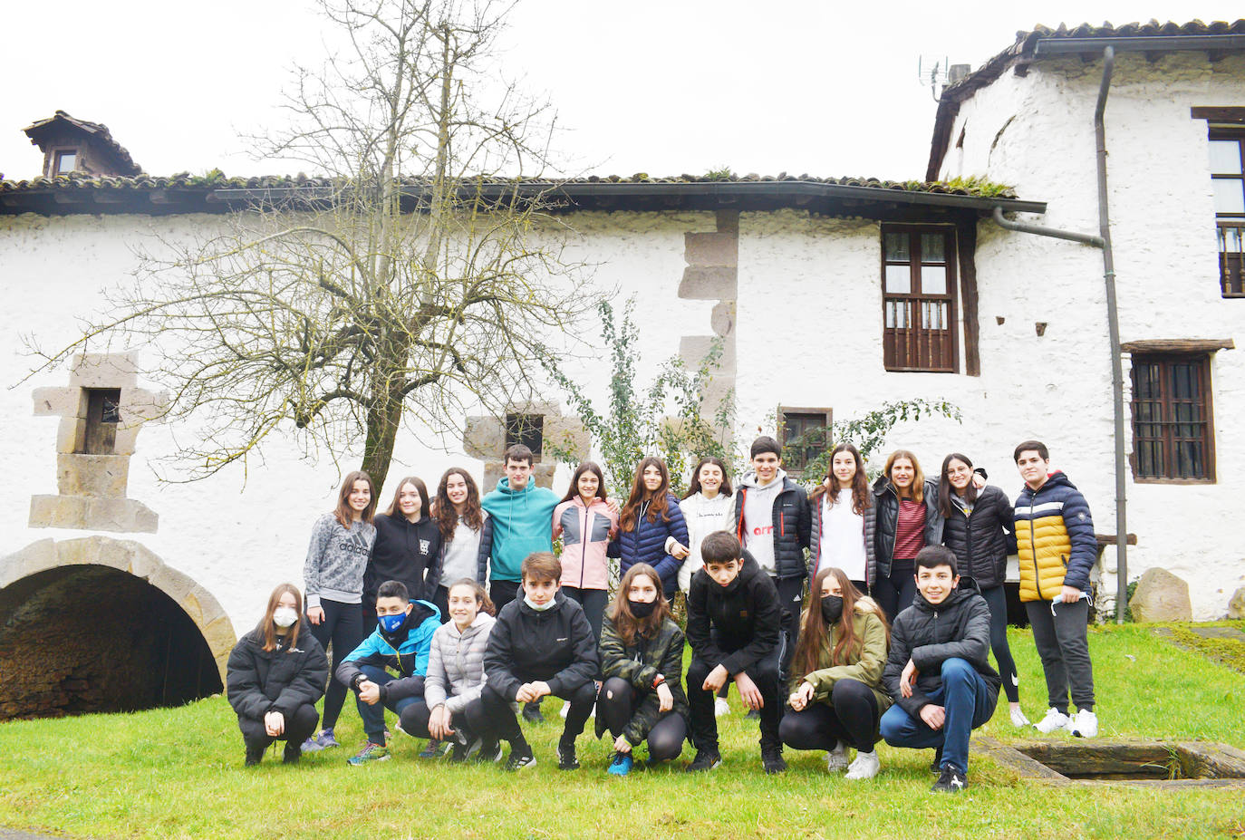 Los alumnos de la clase de 4º de la E.S.O.