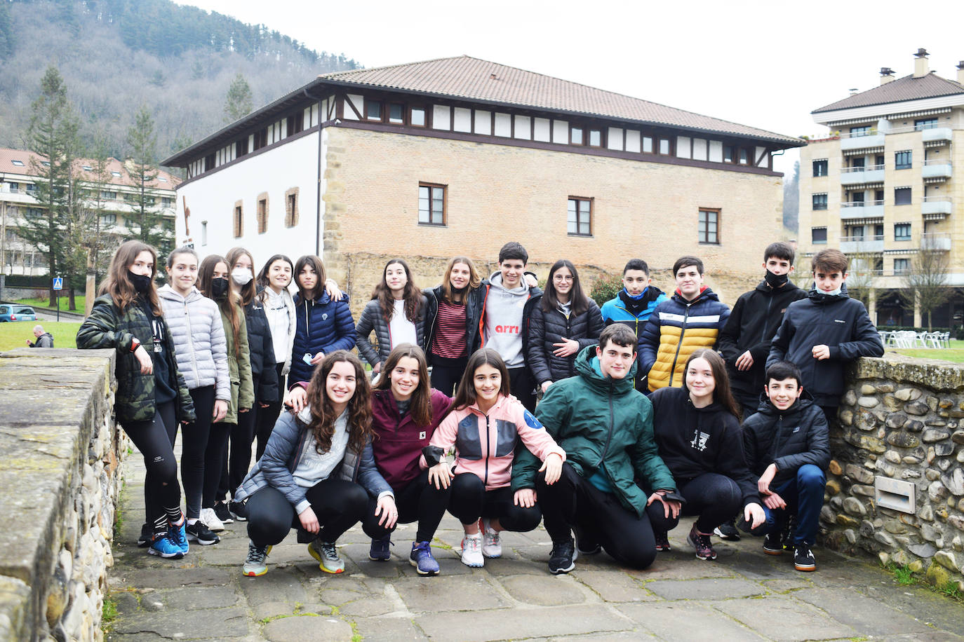 Los alumnos de la clase de 4º de la E.S.O.