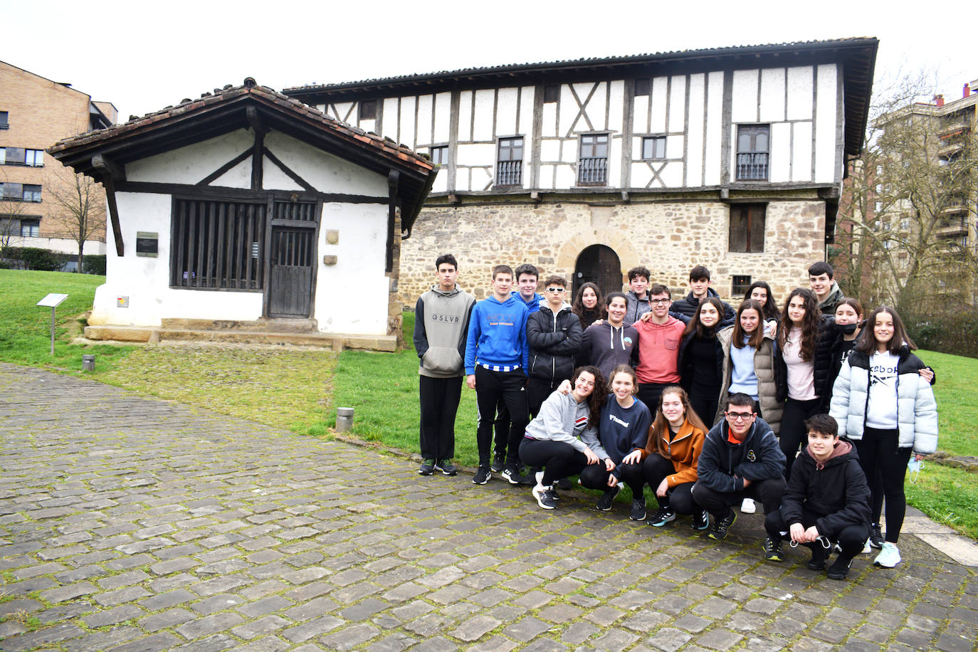 Los alumnos de la clase de 4º de la E.S.O.