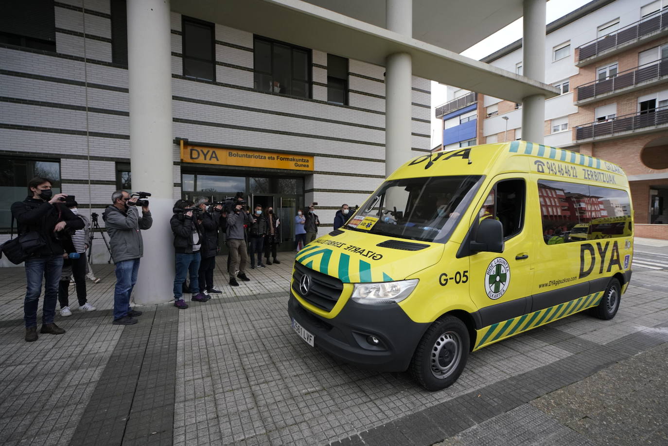 Fotos: El convoy de la esperanza llega a San Sebastián