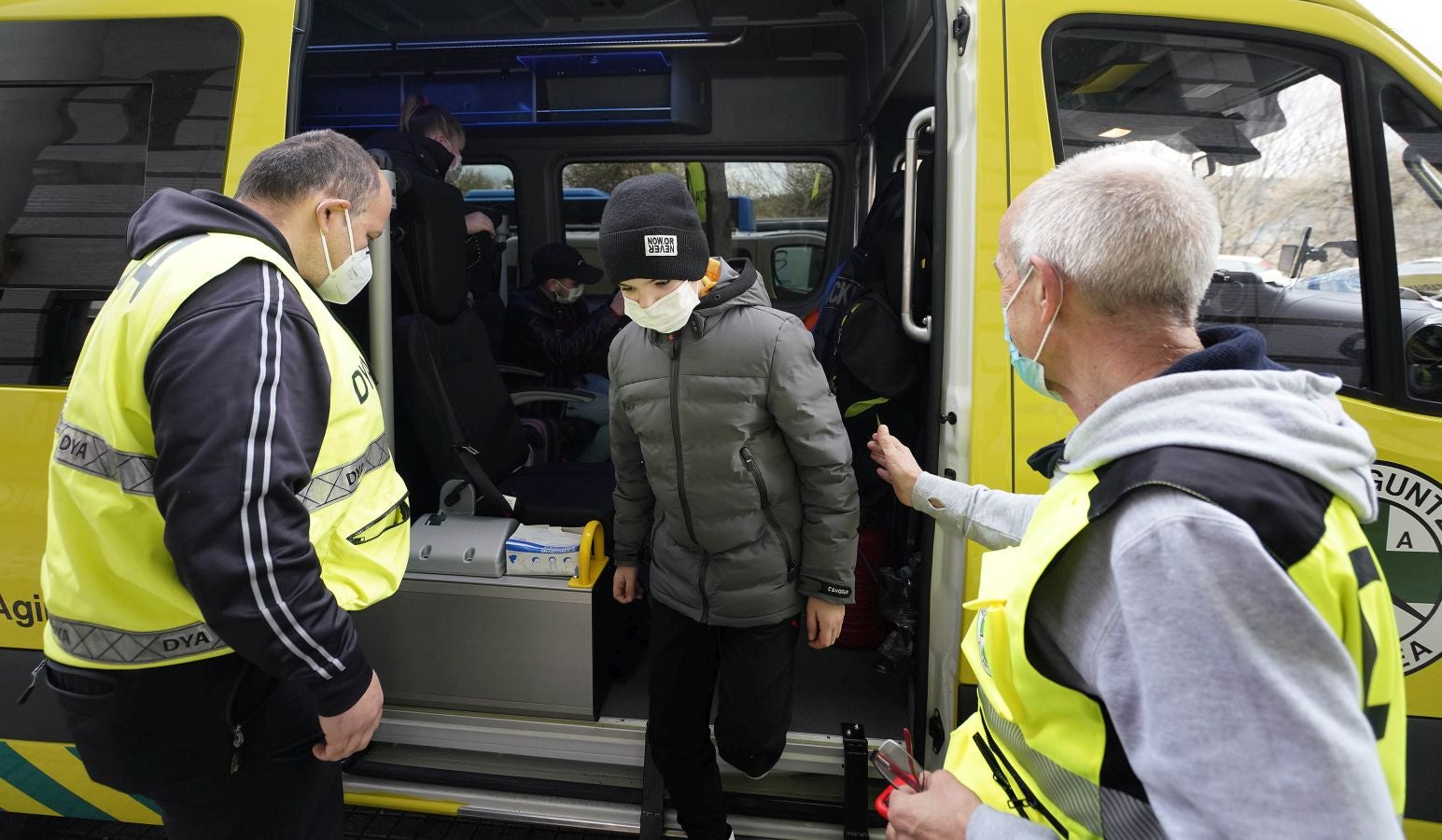 Fotos: El convoy de la esperanza llega a San Sebastián