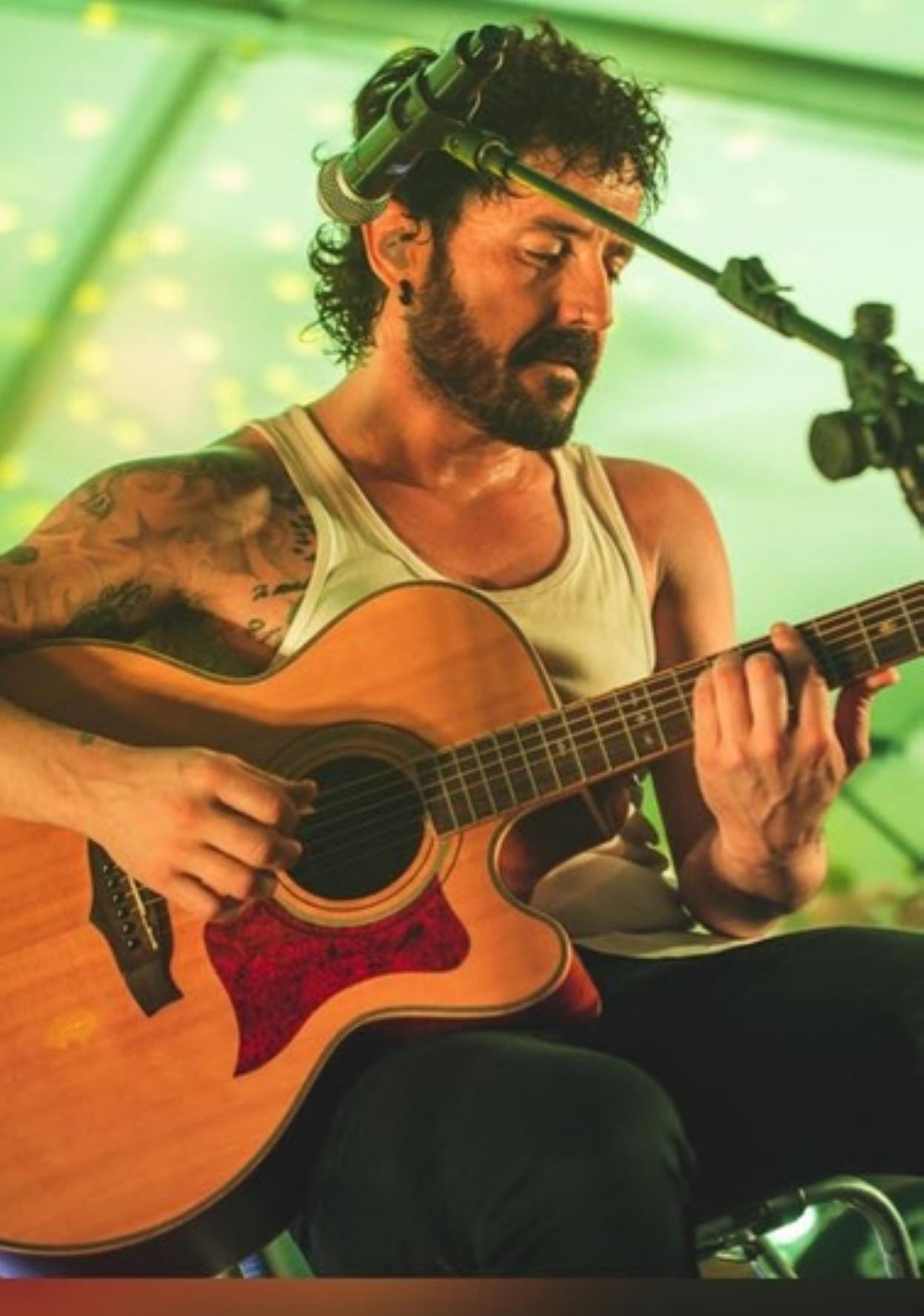 Xabi Solano musikaria. 