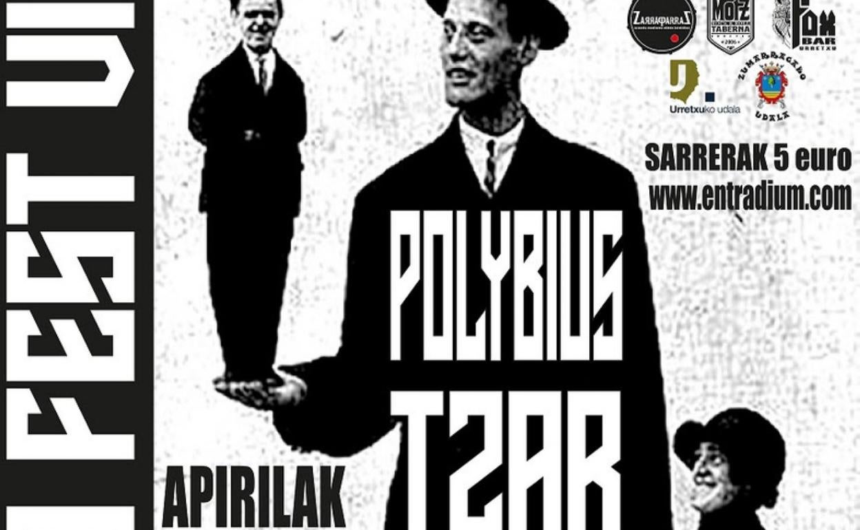 Cartel anunciador de la Polígrafo Fest. 