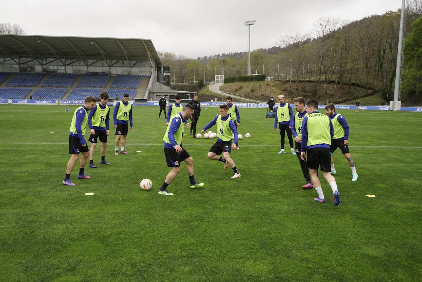 Fotos: Aihen no se entrena y Silva sigue al margen del grupo