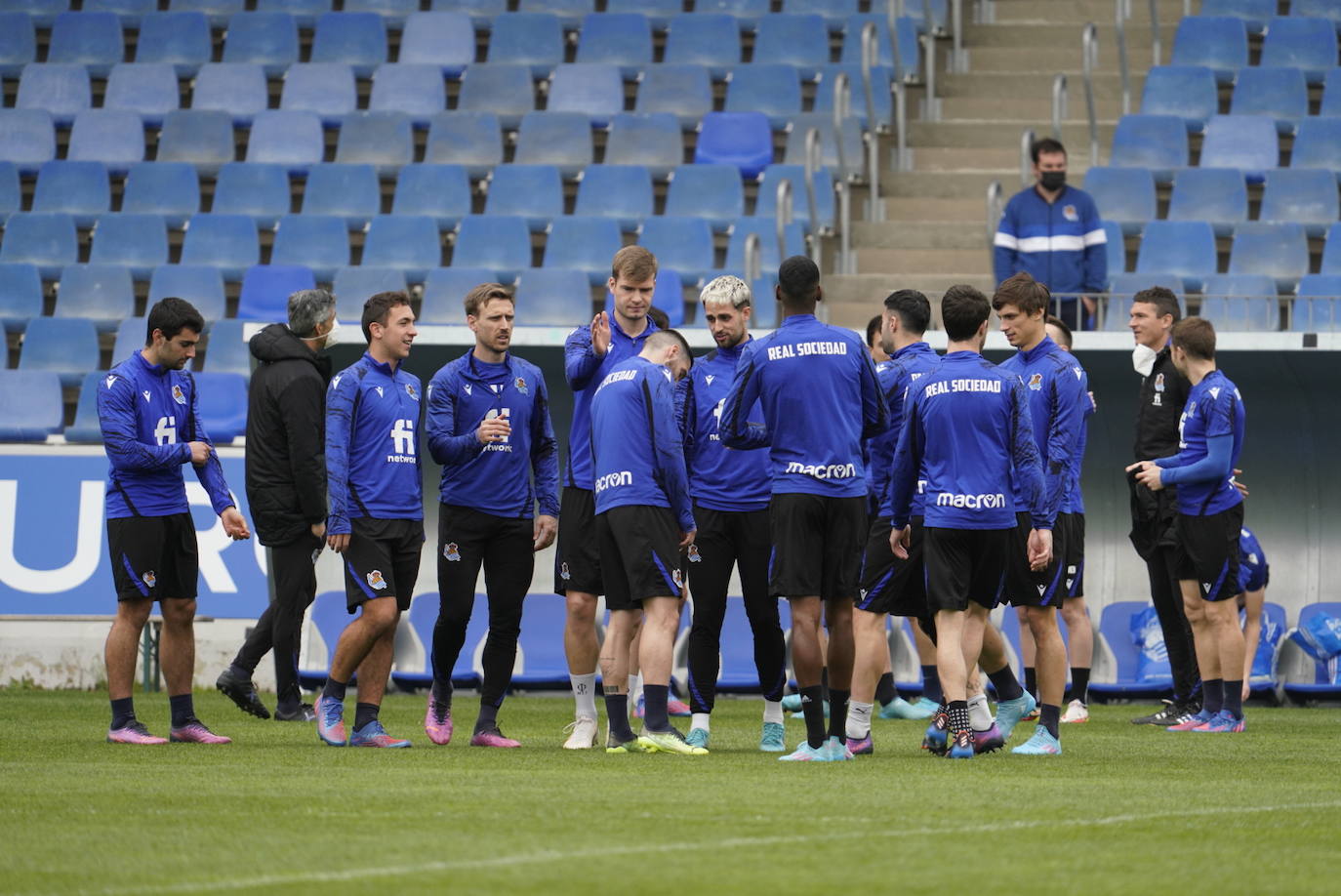 Fotos: Aihen no se entrena y Silva sigue al margen del grupo