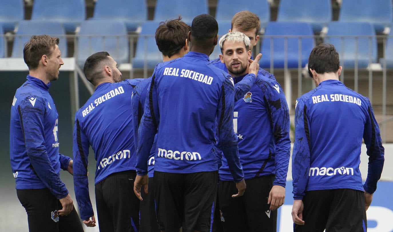 Fotos: Aihen no se entrena y Silva sigue al margen del grupo