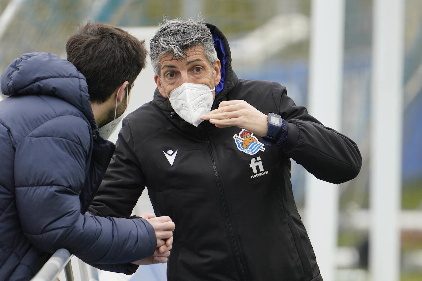 Fotos: Aihen no se entrena y Silva sigue al margen del grupo