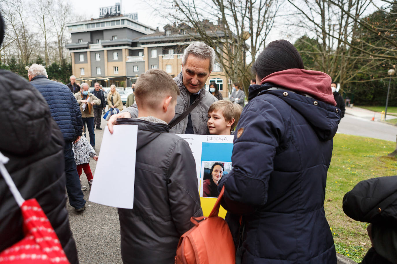 Fotos: «Poder huir de Ucrania ha sido un milagro»