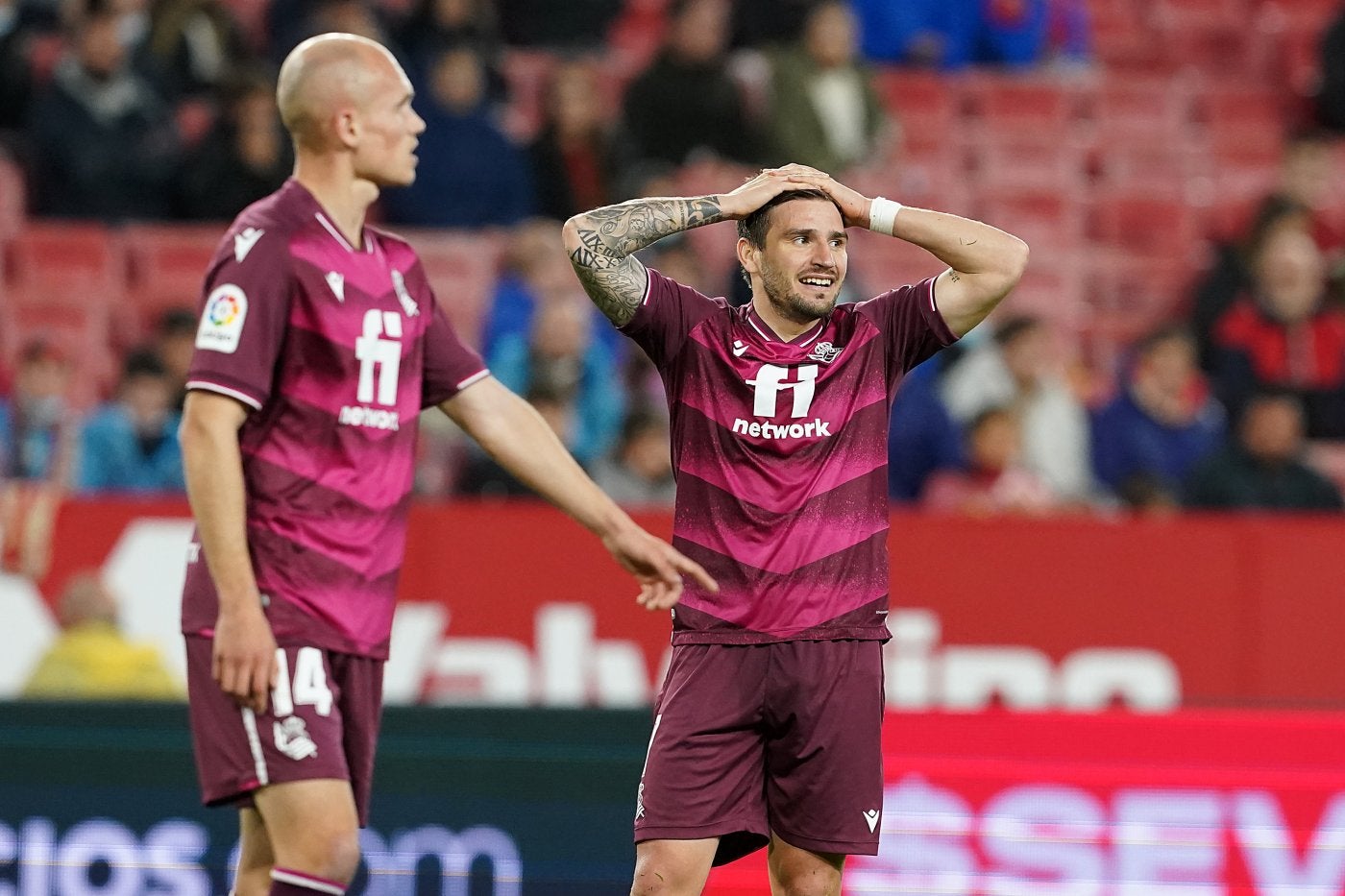 Portu lamenta una ocasión de los txuri-urdin. 