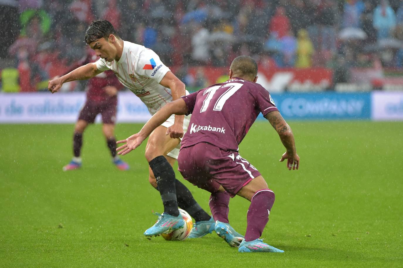 Fotos: Las imágenes del partido entre el Sevilla y la Real Sociedad