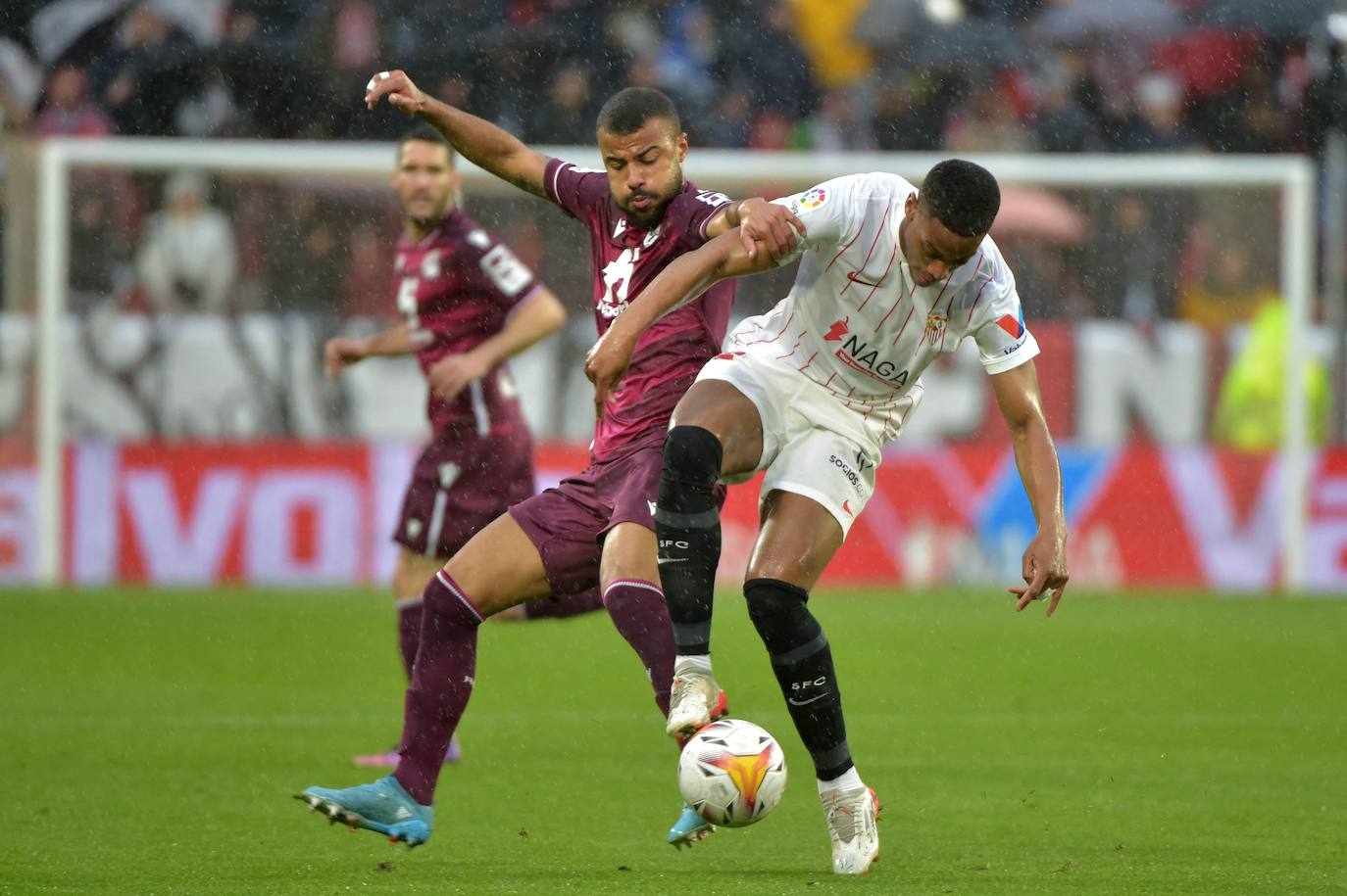 Fotos: Las imágenes del partido entre el Sevilla y la Real Sociedad