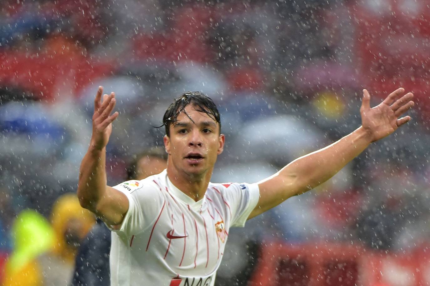 Fotos: Las imágenes del partido entre el Sevilla y la Real Sociedad